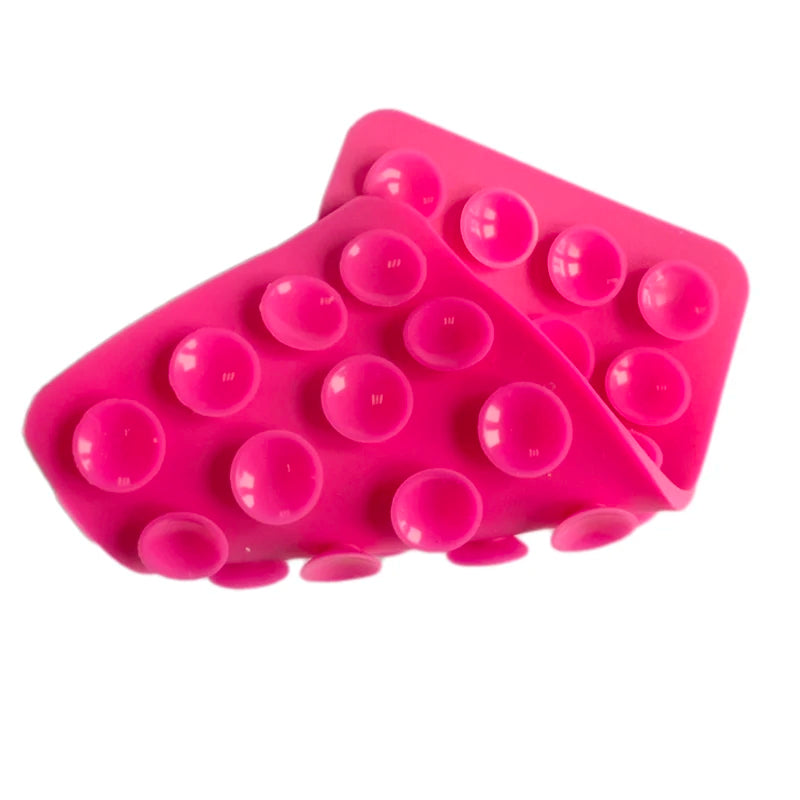 Prevents your phone from slipping or falling. Strong hold on most surfaces—no glue, no mess