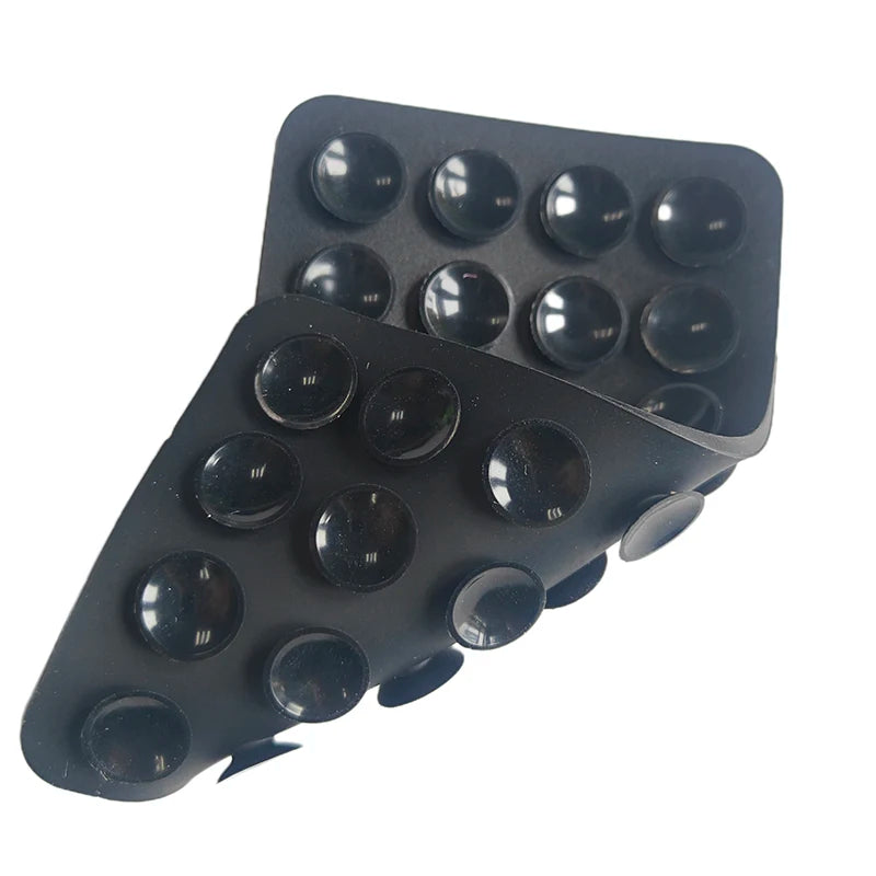 Prevents your phone from slipping or falling. Strong hold on most surfaces—no glue, no mess