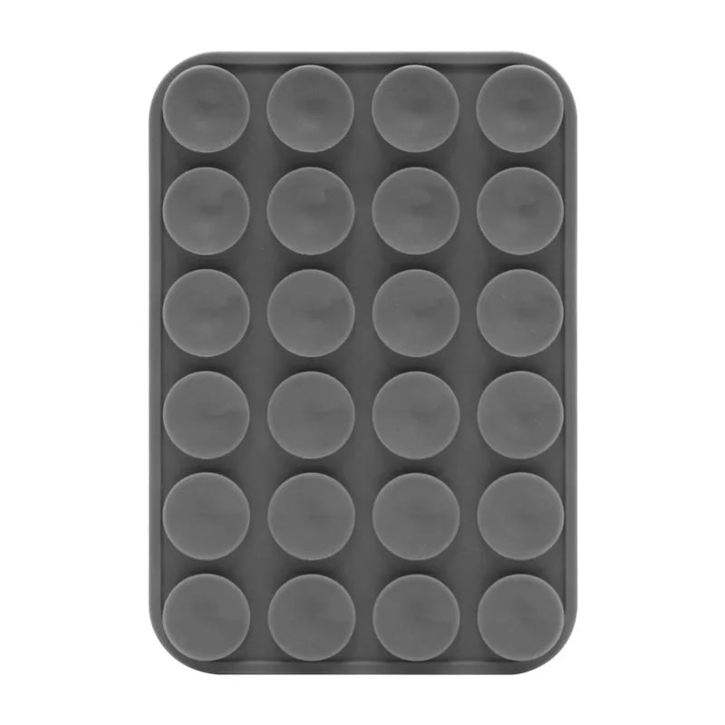 Double Side Silicone Suction Pad For Mobile Phone Fixture Suction Cup Backed Adhesive Silicone Rubber Sucker Pad For Fixing Tool
