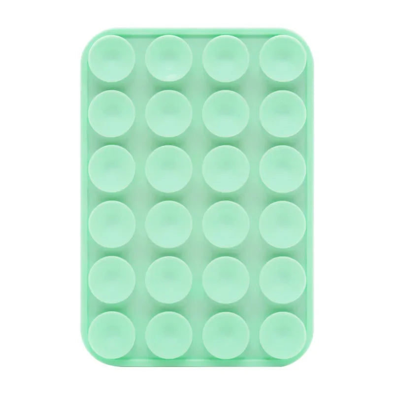 Double Side Silicone Suction Pad For Mobile Phone Fixture Suction Cup Backed Adhesive Silicone Rubber Sucker Pad For Fixing Tool