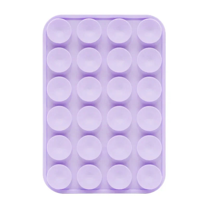 Double Side Silicone Suction Pad For Mobile Phone Fixture Suction Cup Backed Adhesive Silicone Rubber Sucker Pad For Fixing Tool