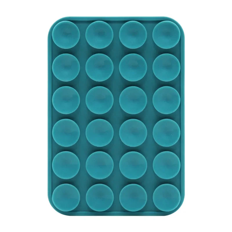 Double Side Silicone Suction Pad For Mobile Phone Fixture Suction Cup Backed Adhesive Silicone Rubber Sucker Pad For Fixing Tool